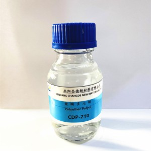 CASE polyol 210 ya polyurethane elastomer, adhesives, sealants, mipako isiyo na maji na vifaa vya lami.