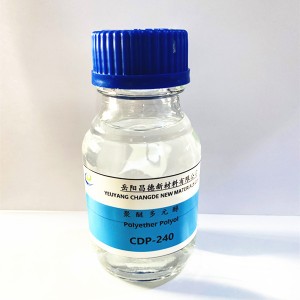 CASE polyol 240 ya polyurethane elastomer, adhesives, sealants, mipako isiyo na maji na vifaa vya lami.