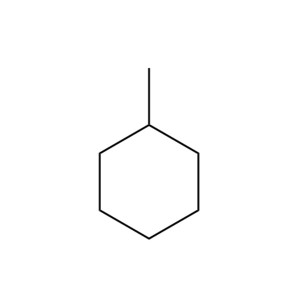 Methyl Cyclohexane C7H14 NAMBA YA CAS:108-87-2 Nje:Kiowevu kisicho na rangi kinachoangazia